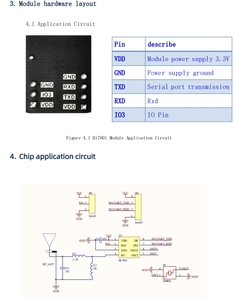 Ultra lungo raggio Nordic PA LNA Bluetooth 5.2 Mesh modulo Ble con + 10 dBm TX trasmettitore di programmazione di potenza modulo IoT - Product Image 6
