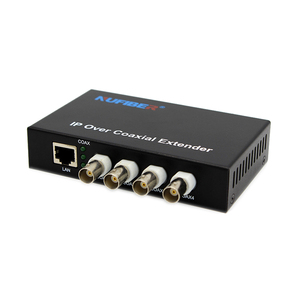 10/100イーサネットオーバー同軸 (EOC) エクステンダー4 LANおよび1 BNC 2KM IPレンジ光ファイバメディアコンバータ - Product Image 4