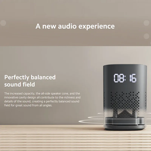 Mijiaスマートスピーカー品質Wifi音声制御Ledデジタル時計スマートホームプレイ音楽リモート付き最新バージョン - Product Image 5