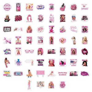 60 adet pembe stil moda abd müzik rapçi şarkıcı Nicki Minaj sticker levha - Product Image 3