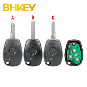 Logan Kangoo Sandero Duster 2 BTN กุญแจรีโมท Fob 433Mhz PCF7947ชิป NE72 VA2 VAC102ใบมีดสำหรับ Renault Megane Modus Clio Logan Kangoo - Product Image 1