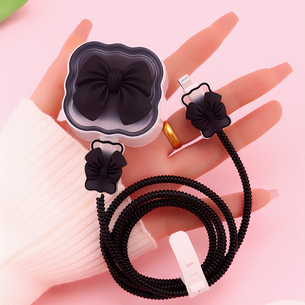 Black charge case