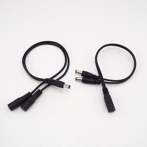Erkek dişi konnektör kablo 12V DC 2.1x5.5mm Jack tak 1 2 3 4 5 6 8 DC konektörü Splitter yönlü güç adaptörü - Product Image 3