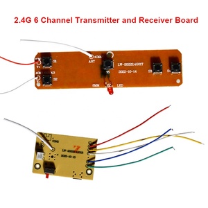 2.4ghz 6 channel <strong>transmitter</strong> <strong>receiver</strong> pcb remote control toy car circuit - Product Image 1