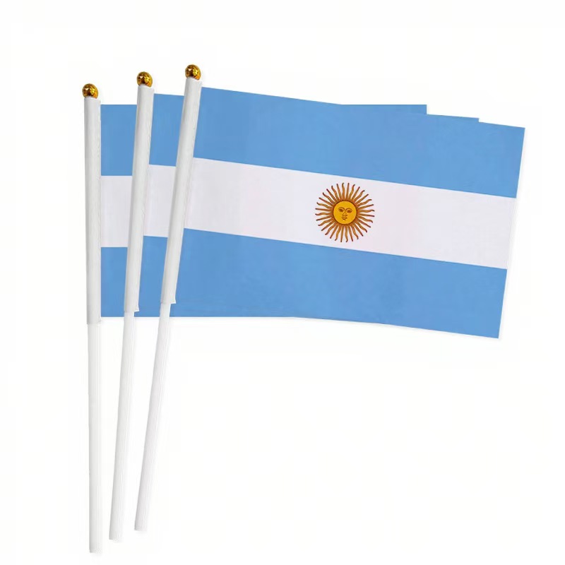 Bleu clair blanc Argentine