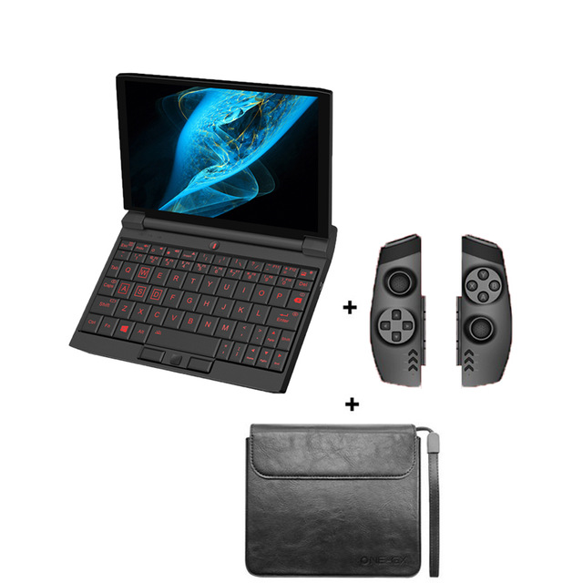 Ordinateur portable + Gamepads + Sac