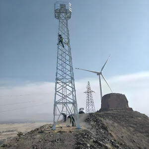 Verzinkte <span class=keywords><strong>Monopole</strong></span> Internet Radio Pole Ausrüstung Hochwertiges Zubehör für Mikrowellen-Telekommunikation stürme - Product Image 2