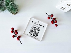 Código QR Escaneo de Internet para conectar Señal Wifi Placa NFC de Pvc - Product Image 4