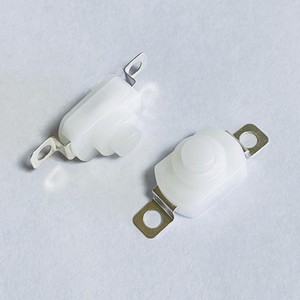 Mini 2-polige Drucktasten schalter 2-Positionen-Druckknopfschalter Taschenlampe schalter