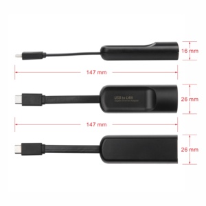 Driver gratuito RTL8153 tipo C adattatore USB Ethernet scheda di rete adattatore da USB 3.0 a RJ45 Lan Gigabit per Computer portatile - Product Image 1
