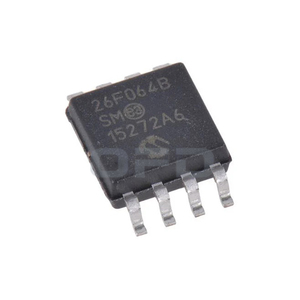 SST26VF064B-104I SOIC-8หน่วยความจำแฟลชเมมโมรี่แบบติดตั้งบนพื้นผิว2.5V 64Mbit Serial Quad i/o (SQI) แฟลชเมมโมรี่ SST26VF064B-104I /sm - Product Image 1