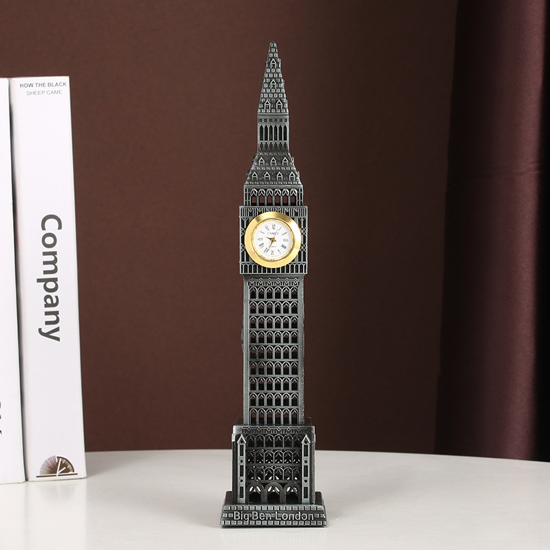 Big Ben 24cm-argent