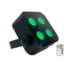 มืออาชีพดีเจแสง 4X18W RGBWA + UV แบตเตอรี่ไร้สาย DMX LED Par Light IR รีโมทราคาถูก led par กระป๋อง - Product Image 6