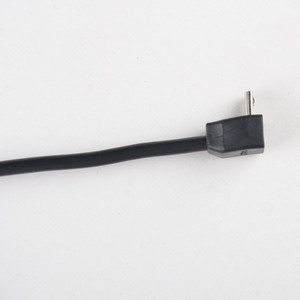 Özel mikro USB modeli sağ açı dirsek veri kablosu erkek kadın M/F uzatma bilgisayar kullanımı PVC ceket örgü koruyucu USB - Product Image 6