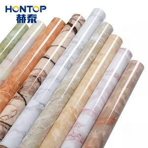 3D烫印大理石箔聚氯乙烯聚乙烯醇薄膜，用于宠物主人公寓的墙壁和聚氯乙烯天花板