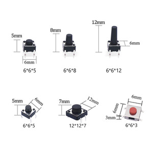 Tast schalter 4-poliger/3-poliger/2-poliger Mikroplatinen-SMD-SMT-Sofort-Mikrosc halter Für elektronische Leiterplatte geräte