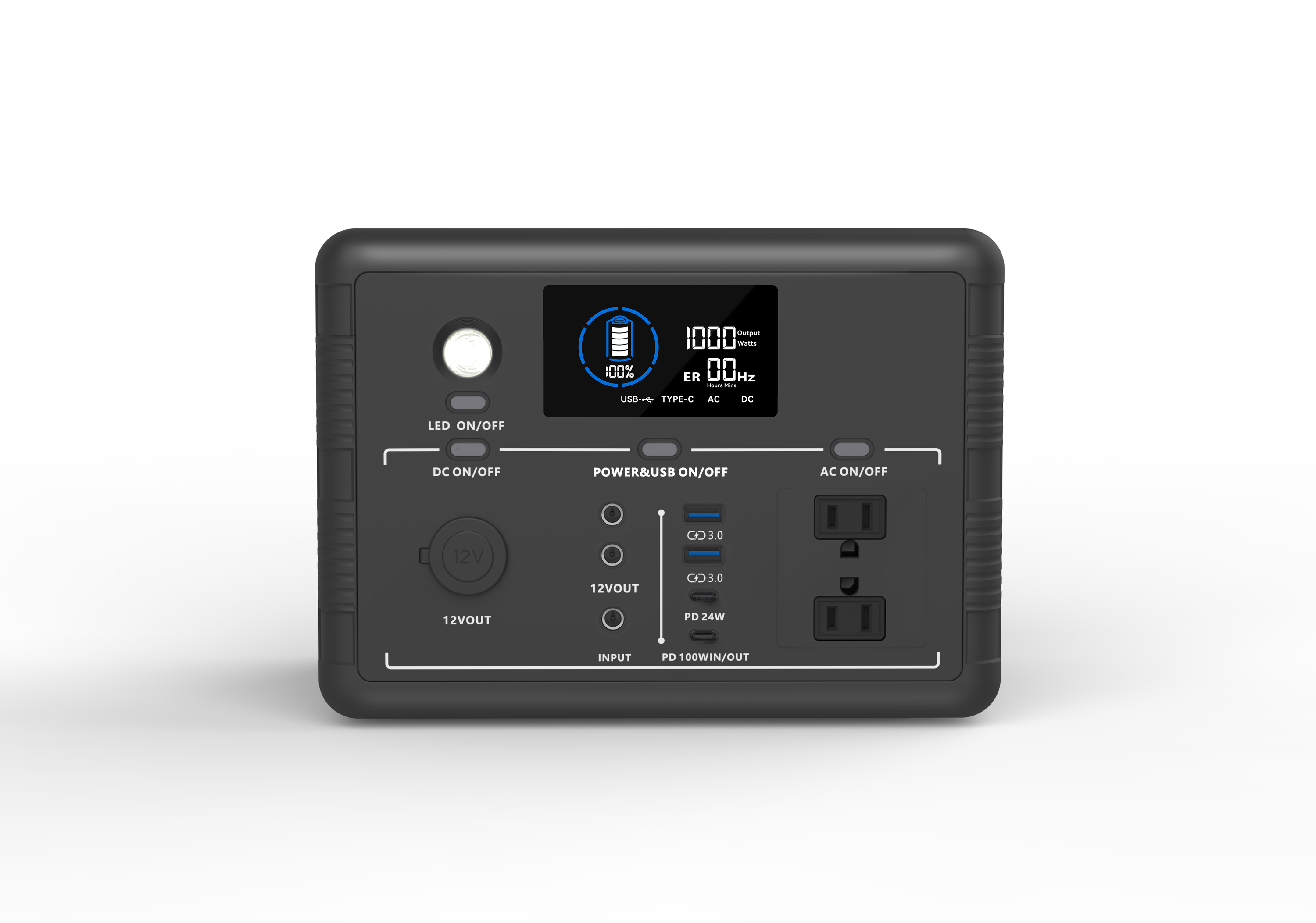 500W