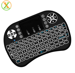 Mini teclado inalámbrico con retroiluminación, 3 colores, con Touchpad 2,4G, mando a distancia más barato para android tv box - Product Image 4