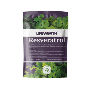 जीवन के अल्ट्रा उच्च शुद्धता हर्बल पूरक 98% ट्रांस-रेस्वेराट्रोल शुद्ध कैप्सूल - Product Image 3