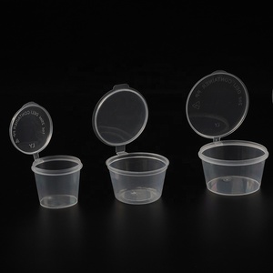 Lid Cover Plastic Pp Disposable Plastic Boxes 1 1.<strong>5</strong> <strong>2</strong> 3 4 <strong>5</strong> <strong>Oz</strong> and 150ml <strong>Cup</strong> Customized Logo - Product Image 6