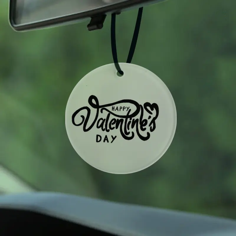 Özel araba kolye akrilik asılı dikiz aynası dekorasyon aksesuarları kültür iç hediyeler