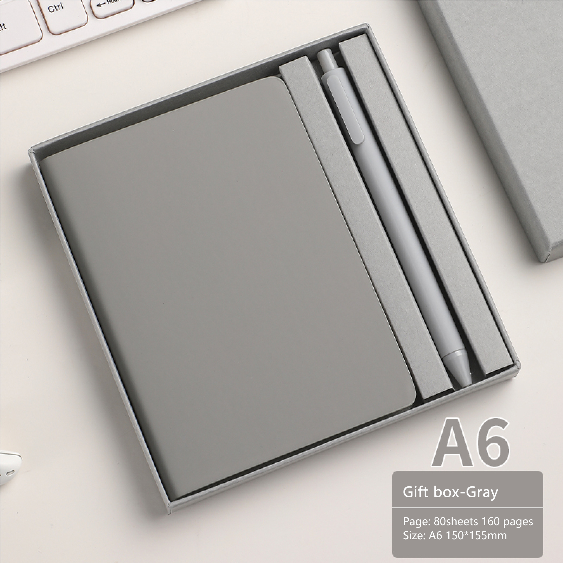 Gray pen set