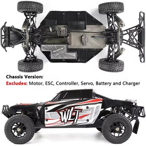 ROFUNEWLTフレームバージョン4WD1/5 RTRアルミニウムCNC金属リモコン電気RC4X4トラックブラシレス電気部品なし