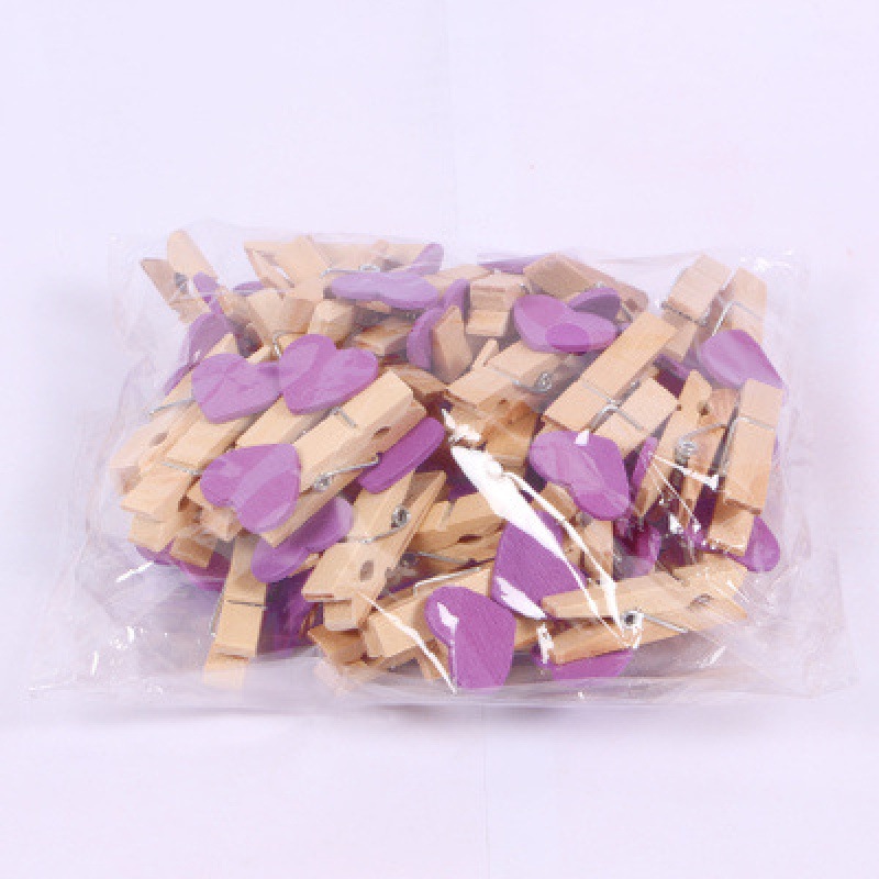 สีม่วง (50 ชิ้นต่อแพ็ค)
