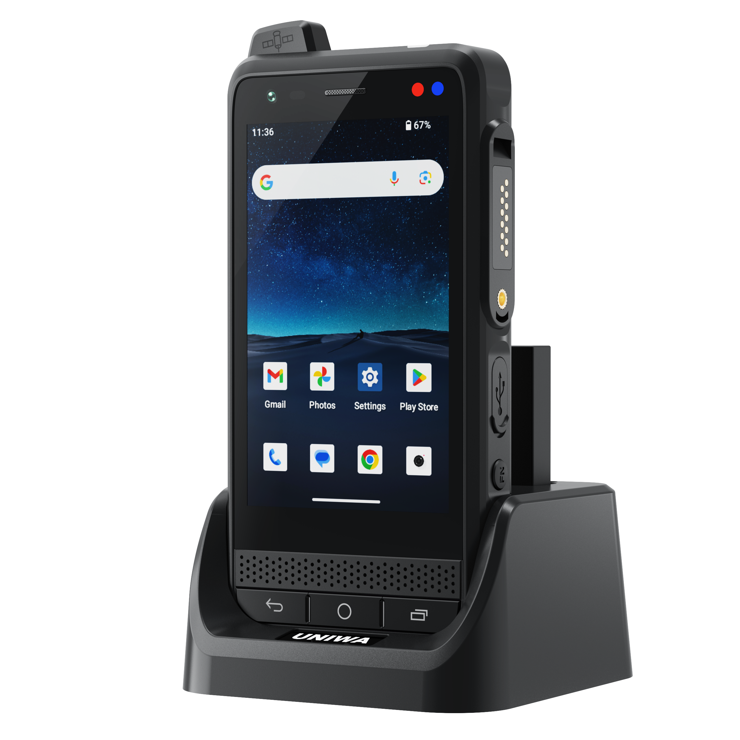 avec station de chargement
