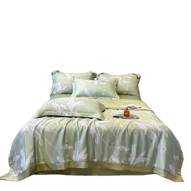 100% cotton bedding tấm Set Vải Tencel vải