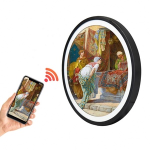 INSOVISION 23.6 pollici Wifi Android Video Digital Signage visualizza Mini Display LCD rotondi - Product Image 1
