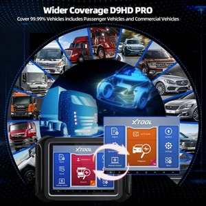 Strumenti diagnostici originali XTOOL D9HD d9 hd per Auto 12V 24V codifica ECU programmatore Auto OBD2 Scanner officina meccanica - Product Image 5