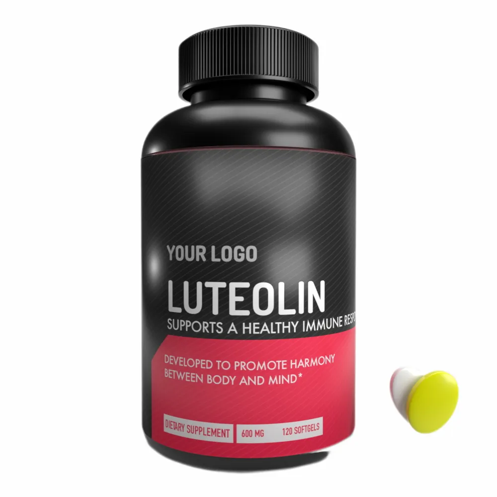 Private Label Healthcare Supplement Bulk Luteolin 98% Komplex mit Rutin Luteolin Kapseln Luteolin