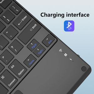 Teclado numérico recargable inalámbrico Compatible con Magic Keyboard para PC Windows Tablet Pad Smartphone con panel táctil