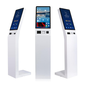 Quiosco táctil con soporte de suelo Android Windows 15,6 21,5 32 pulgadas quiosco de pago de autoservicio con impresora térmica escáner de código QR - Product Image 1