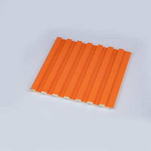 WPC Außenwand paneel Castellation Verkleidung Abmessungen 196,5mm x 25mm x 2800mm wasserdicht UV-beständig Außen anwendung