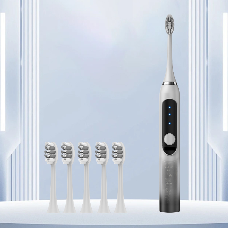 Argent 1 manche 5 têtes de brosse