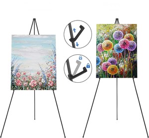 Thép cao dễ dàng gấp hiển thị giá vẽ xách tay Tripod đứng Wedding <span class=keywords><strong>easel</strong></span> đứng - Product Image 2