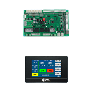Regolatore modulare commerciale della pompa di calore di HVAC per 16 compressori con le applicazioni di controllo industriali & di programmazione del PLC - Product Image 1