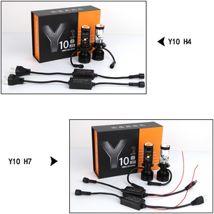 Yosovlamp Y10 xe <span class=keywords><strong>Led</strong></span> Đèn Pha 40W xe máy Fisheye Đèn sân khấu 4500lm ống kính Mini cao và thấp chùm đèn sân khấu - Product Image 3