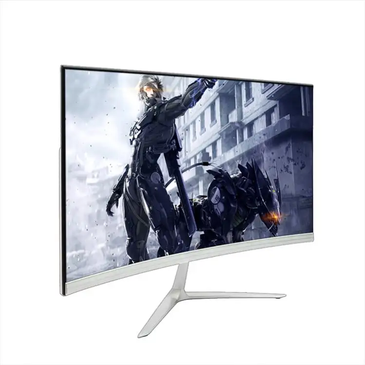 PENPOS-monitor curvo de 27 pulgadas para pc, monitor de juego sin marco para ebay top, 144hz, gran oferta