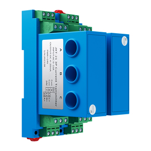 DC24V Three Phase AC Current Transmitter AC <strong>0</strong>-50A <strong>Input</strong> 4-20mA <strong>0</strong>-10V <strong>0</strong>-5V <strong>1</strong>-5V <strong>Output</strong> Hall Effect Current Converter Sensor - Product Image 4