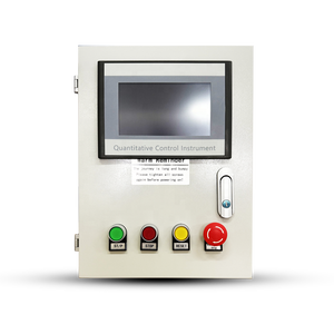 24VDC tự động hàng loạt hộp 4-20mA điều khiển định lượng thiết bị 7 inch màn hình cảm ứng Lưu lượng nước điều khiển với <span class=keywords><strong>solenoid</strong></span> <span class=keywords><strong>valve</strong></span> - Product Image 1