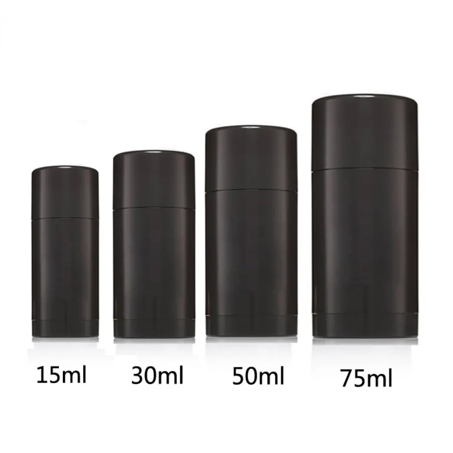 Factory direct supply Antiperspirant Deodorant tube 15ml 30ml 50ml 75ml empty bottom filling deodorant packaging