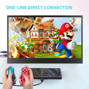 14 15.8inch 4K 2K 60Hz Thinnest Portable Gaming <strong>Computer</strong> <strong>Monitor</strong> <strong>with</strong> Type-C USB Speaker Touch Screen <strong>LCD</strong> for Laptop PC Mobile