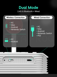 DATEN FROSCH Y5A Arcade-Stick-Schalter Drahtlose kabel gebundene Verbindung Joysticks Game controller Kompatibel Windows Linux Raspberry Pi - Product Image 4