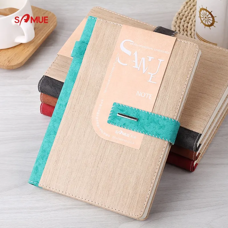 ブランドトップ販売2020 Bamboo Cover Smart A5 Classmate木製ノートブック