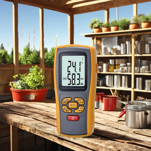 AMF051B Medidor de temperatura y humedad de alta precisión Registrador de temperatura y registrador de datos OEM personalizable para uso doméstico - Product Image 2