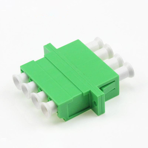 Low MOQ 4-Port LC APC/UPC Quad Fiber Optic Adapter with Flange for POE 3G GSM <strong>TCP</strong> <strong>Networks</strong> - Product Image 2