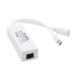 24V Poe Usb C RJ45ポートにイーサネット8023Af上のパッシブパワー